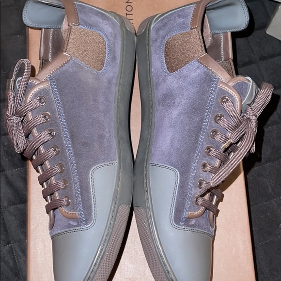 Louis Vuitton slalom navy and brown men’s size 9 - Picture 2 of 4